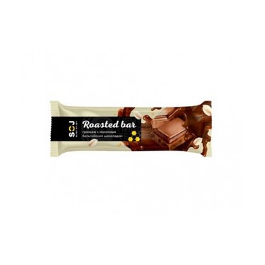 ROASTED BAR батончик SOJ Грильяж в молочном шоколаде 40 гр 521-543