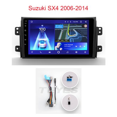 Фото Установочный к-т для штатной а/м 9" Suzuki SX4 2006-2014 + проводка