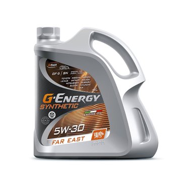 Масло моторное G-Energy Synthetic FAR EAST 5W-30 ILSAC GF-5 4л.