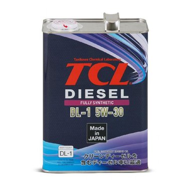 Масло моторное TCL Diesel, Fully Synth, DL-1, 5W30, 4л D0040530