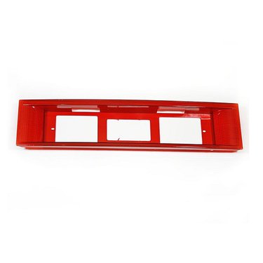Рамка заднего номерного знака ВАЗ 2108,9 (Красная) 0536