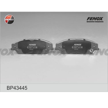 Колодки торм. перед. FENOX BP43445 Toyota Camry 2.4-3.5 (V40-50)