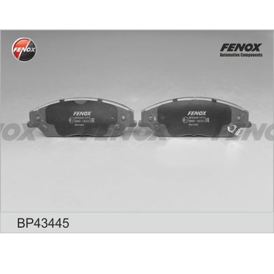 Фото Колодки торм. перед. FENOX BP43445 Toyota Camry 2.4-3.5 (V40-50)