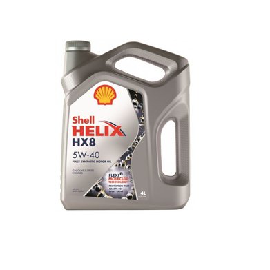 Фото Масло моторное shell helix 5w40 HX8 A3/B4 серый 4л.