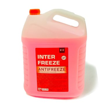 Антифриз Inter Freeze (красн.) 9,5 кг.
