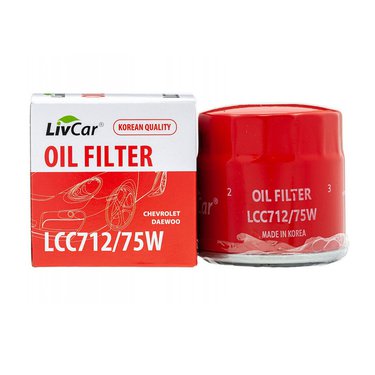 Фильтр масляный LivCar LCC712/75W GM (W712/75)