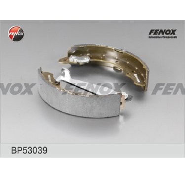 Колодки торм. барабан. FENOX BP53039 Golf II-III, Polo 99-07. Fabia, Rapid 