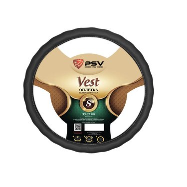 Оплетка на руль PSV VEST (Extra) PLUS (M) экокожа