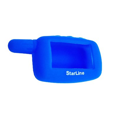 Фото Чехол для брелка силиконовый StarLine A6/9 синий