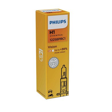 Фото Лампа 12V Philips H1 55W +30% 0306