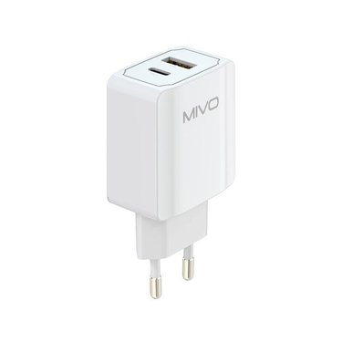 Сетевое зарядное устройство MIVO MP-322Q USB + Type-C