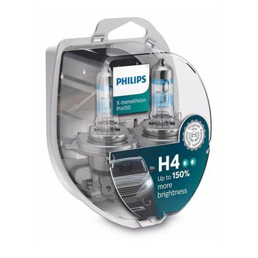 Лампа 12V Philips H4 55W +150% X-TREME BOX