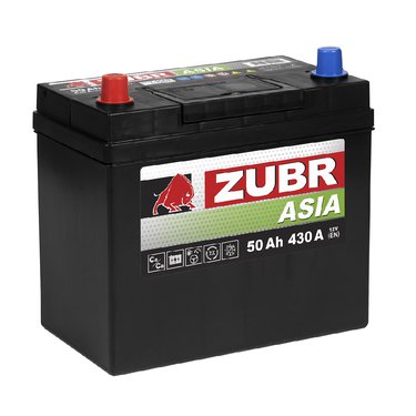 АКБ 50А R ZUBR Premium Asia (230x120x200) EN450 - о.п.