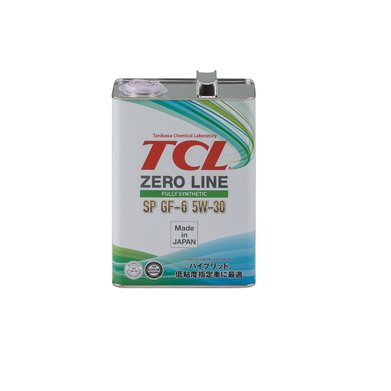 Фото Масло моторное TCL Zero Line Fully Synth,GF-6,5w30 4л Z0040530