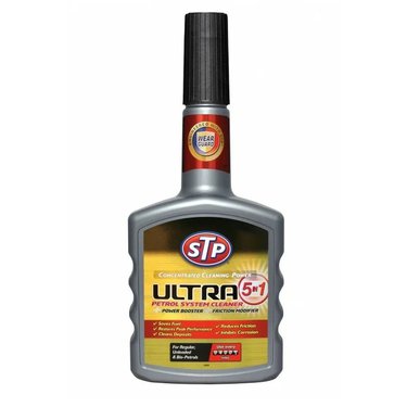 STP Очист.топлиной системы бензин "5 в 1" Ultra Petrol 400ml (6) Е303234400