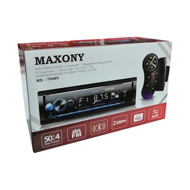 А/м MAXONY MX-750BT 4*50Вт (Bluetooth) + пульт
