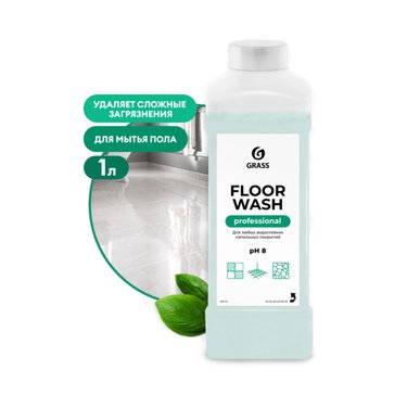 GraSS Нейтральное средство для мытья пола "Floor wash" (канистра 1 л) 250110