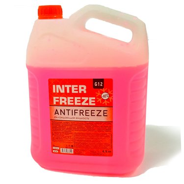 Антифриз Inter Freeze (красн.) 4,5 кг.