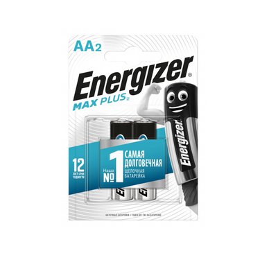 Батарейка ENERGIZER_MAX PLUS тип AA (уп-2шт) Е301323103