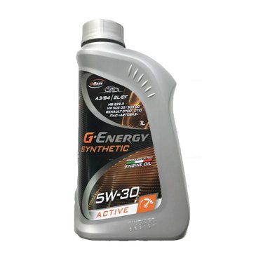 Масло моторное G-Energy Synthetic Active 5w30 A3/B4 1л