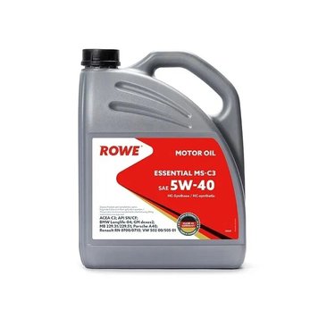 Масло моторное ROWE ESSENTIAL SAE 5w40 MS-C3 4л