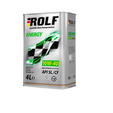 Масло моторное ROLF Energy 10w40 SL/CF 4л