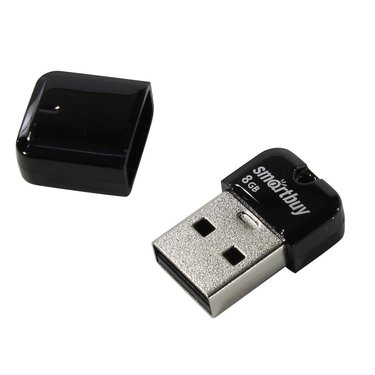 Флеш карта мини для авто 8GB USB 2.0 SmartBuy