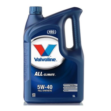 Фото Масло моторное Valvoline ALL Climate Extra 5w40 A3/B4 п/с 5л