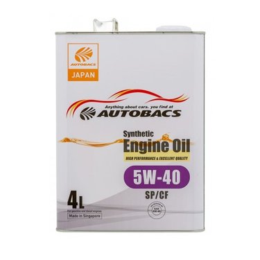 Масло моторное Autobacs 5w40 SP/CF синт. 4л