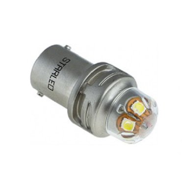 Лампа диодная 10-30V P21W цоколь S3-1156 STARLED white - к-т 2шт.