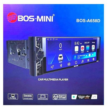 A/m BOS-MINI BOS-A658D PRO 1DIN 4-ядер. 4/64GB Android12