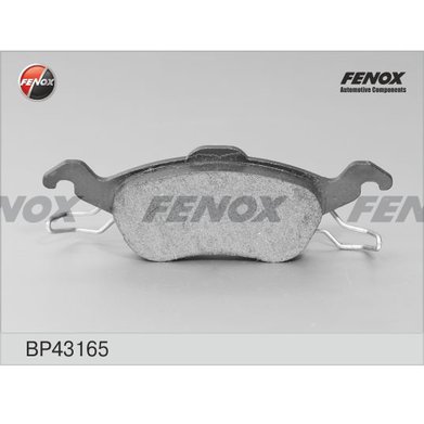 Фото Колодки торм. перед. FENOX BP43165 Ford Focus 98-05