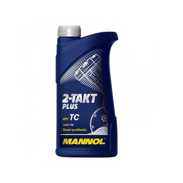 Масло моторное Mannol 2Т Plus 1л п/с 1л.