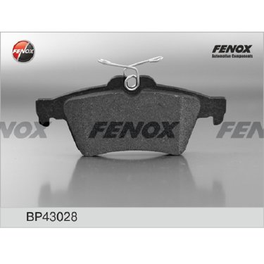 Колодки торм. зад. FENOX BP43028 Ford Focus 2, 3, C-Max, Mazda 2,3 
