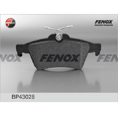 Фото Колодки торм. зад. FENOX BP43028 Ford Focus 2, 3, C-Max, Mazda 2,3 