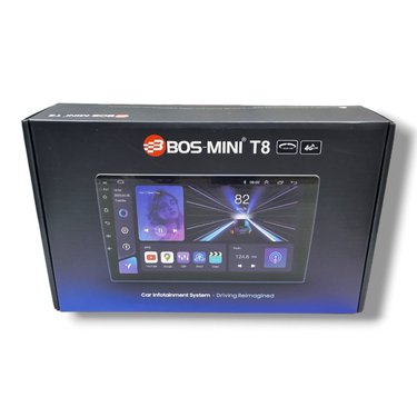 Автомагнитола BOS-MINI T8 (ANDROID 12) 10", 8-ядер., 4GB-ОЗУ, 64GB, 4G