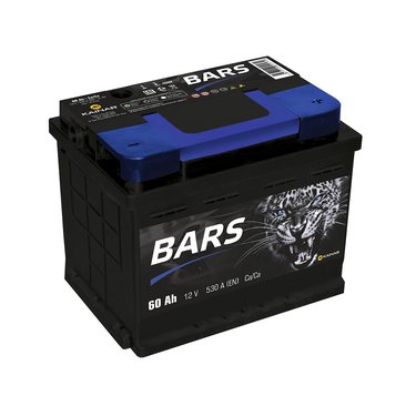 АКБ 60А Bars Silver (242x175x190) EN530