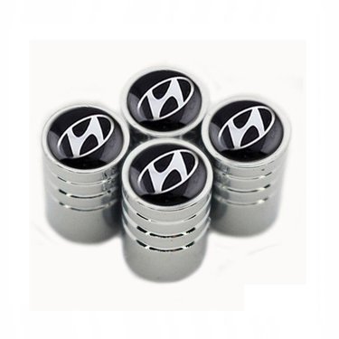 Колпачки на ниппель с логотипом Hyundai 4шт