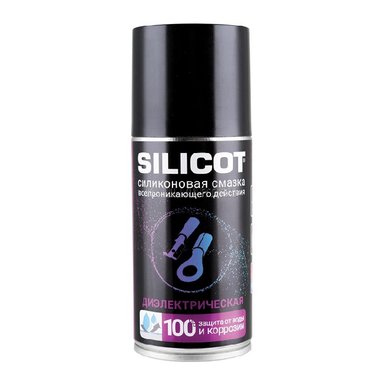 Фото ВМП Смазка Silicot Spray диэлектрическая 150мл. Аэрозоль 02707
