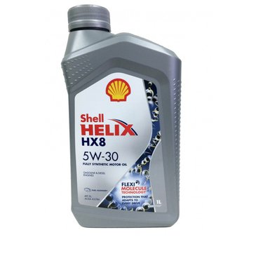 Масло моторное shell helix 5w30 HX8 A3/B4 серый 1л.
