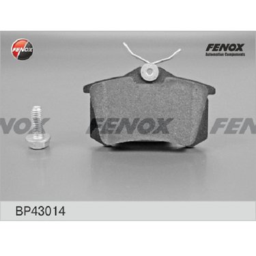 Колодки торм. зад. FENOX BP43014 AUDI, VW, PEUGEOT, SEAT