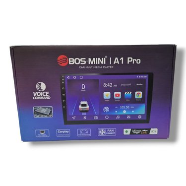 Автомагнитола BOS-MINI A1 PRO (ANDROID 12) 9", 4-ядер., 4GB-ОЗУ, 64GB DSP