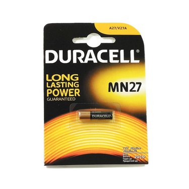 Батарейка Duracell 12V MN27 (A27) алкалин. 1шт