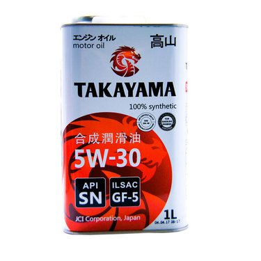 Масло моторное Takayama 5w30 GF-5 SN синт.1л