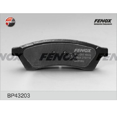 Колодки торм. зад. FENOX BP43203 Chevrolet Epica 2.0-2.5