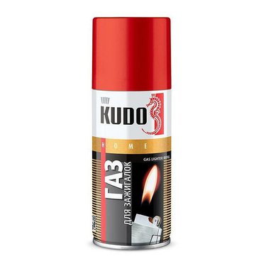 ГАЗ Универсальный для заправки зажигалок с адаптером KUDO KUH404