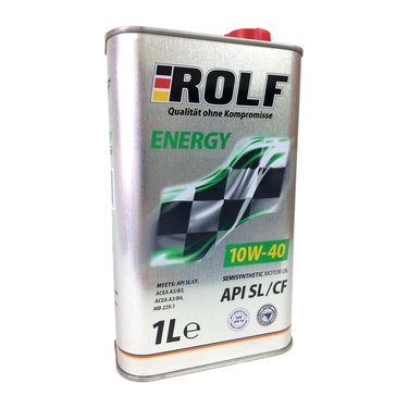 Масло моторное ROLF Energy 10w40 SL/CF 1л