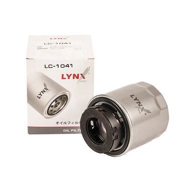 Фильтр масляный LYNXauto LC1041 VW Polo Калуга (W712/90)