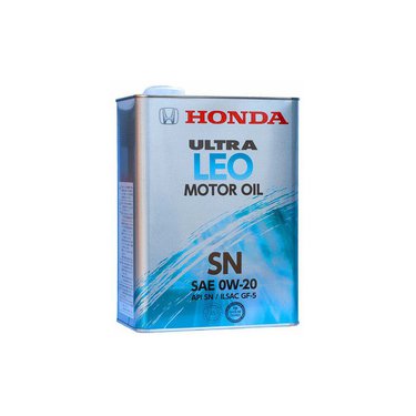 Масло моторное Honda Ultra Leo SN 0w20  4л