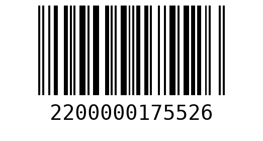 Штрихкод 2200000175526
